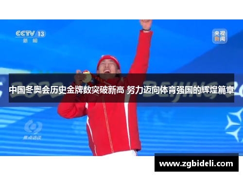中国冬奥会历史金牌数突破新高 努力迈向体育强国的辉煌篇章