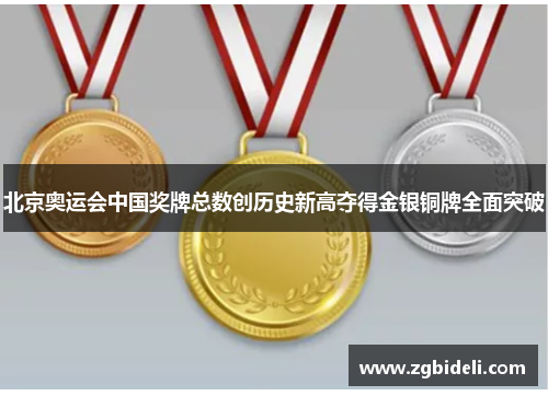 北京奥运会中国奖牌总数创历史新高夺得金银铜牌全面突破
